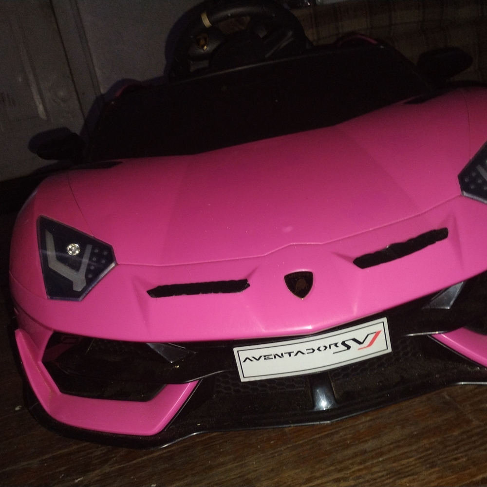Lamborghini Pink Toy Car